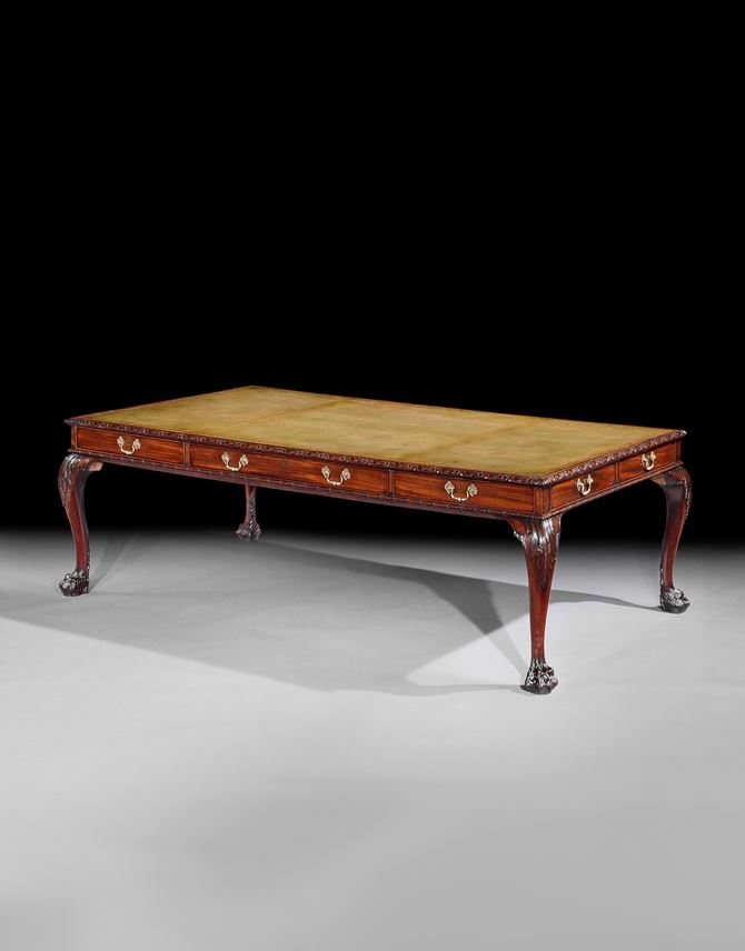 THE CHESTERFIELD HOUSE LIBRARY TABLE WITH ROYAL PROVENANCE | MasterArt